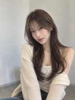 ワゴンバイアフロート(Wagon by afloat)&nbsp;池袋 韓国風ロングレイヤー 顔周りレイヤー 艶髪