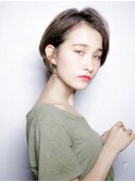 骨格に沿ったショートスタイル♪