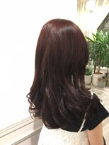 ヘアー カラー キー(HAIR color KEY) ダークボルドーLong