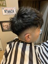 バーバー スタジオ ラフテル(Barber Studio RAFTEL)&nbsp;キムタク風パーマスキンフェード仕上