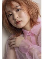 ヘアーサロンデフォーエバールークス(hairsalon de Forever Lux)&nbsp;【ForeverLux齋藤】モテかわいいピンクベージュ　外はね