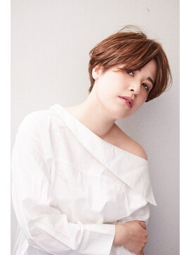 ヘアサロン ドットプラス 町田店(dot. plus) ショート×センターパート