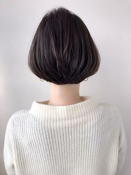 ヘアーアンドスパ フェリーチェ ミチ 野田屋町店(HAIR&SPA felice MICHI) 【feliceMICHI島田和也】30代40代ひし形ショートボブ