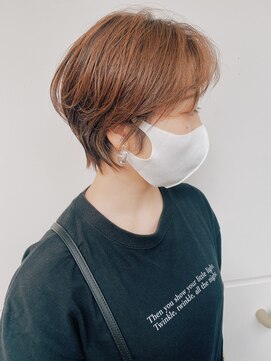 ヘアアンドデイスパ アグー(hair&dayspa AGU) 【横須賀中央　AGU】ハンサムショート　小顔クールショート