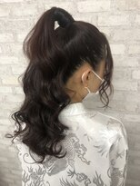 ヘアセット専門店 ナゴミ 渋谷店(nagomi)&nbsp;イベント/ライブ/コンサートに！！ハイポニーウェーブアレンジ☆