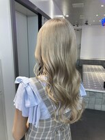 ゲーム 原宿店(GAME)&nbsp;ミルクティーベージュ/ダブルカラー/ケアブリーチ/髪質改善/原宿