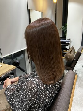 テラスヘア センダイ(TERRACE hair SENDAI) 艶髪ミディアム【髪質改善縮毛矯正使用】