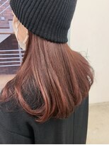 キー(kii)&nbsp;赤髪　ブリーチなし　ロング　福岡　天神　薬院　今泉