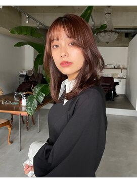 パーク(PARK) 顔まわりカット/くびれミディアム/レイヤーカット