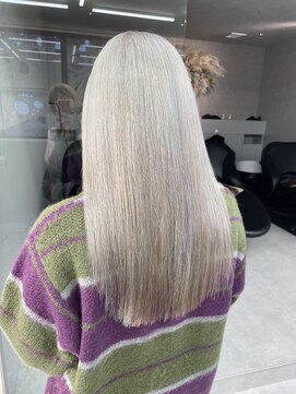 ロンド マーレ 天神大名店(Lond mare) イメチェン/チェリーブラウン/フェミニン/ダークアッシュ/束感