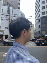 サンクチュアリ ウィズエデン 京橋店(Sanctuary with eden)&nbsp;メンズ無造作パーマスタイル