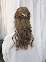 スイート ヘアデザイン(Suite HAIR DESIGN)&nbsp;ヘアアレンジ ハーフアップ