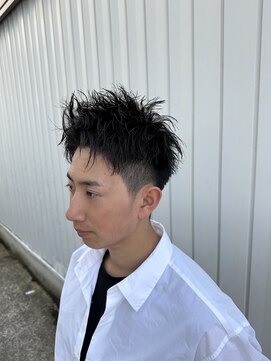 ステイジー(STAYG) スパイキーショート波打ちパーマ