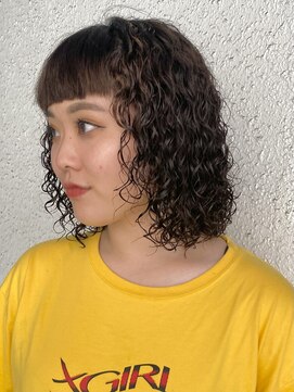 スー 渋谷(suu) プードルパーマボブパーマショートゆるふわパーマくるくるパーマ