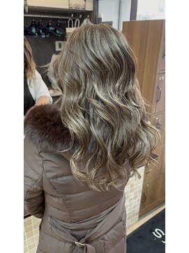 インパークス 竹ノ塚店(INPARKS) ベージュハイライトカラー