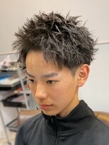 アビールブレ 新潟万代(ABEY LEVRAI)&nbsp;新潟スパイキーショート　新潟メンズパーマ