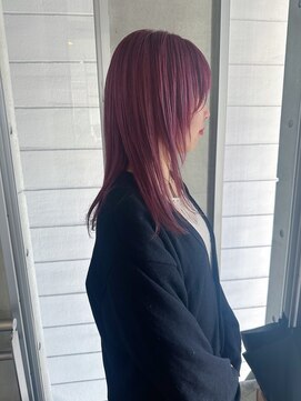 バディヘア ルーツ(BUDDY HAIR ROOTS) ピンクカラー＋メテオカラー【矢場町/上前津/大須】