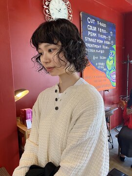 オアズヘアービィグラッド(ORe'S HAIR BE GLaD) ボブパーマ