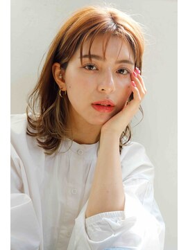 ヘアーアンドメイク エイダ(hair&make eida) ホワイトグレージュ/ デジタルパーマ【 神保町/ 竹橋】