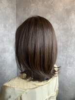 ウィート(wheat)&nbsp;シルバーオリーブ×くびれボブレイヤー×フェースレイヤー