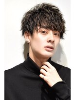 リップスヘアー 銀座(LIPPS hair) 【横顔キマるモテヘア】工口パーマネープレスマッシュショート