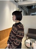 ミニボブ前上がり