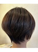 艶髪ふんわりショートボブ