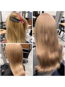 ネクスト 池袋(NEXT) カラー/エクステ/ミルクティー/ベージュ/池袋