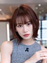 レイヤーカット/前髪カット/髪質改善トリートメント/ラインボブ