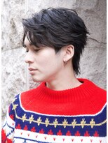 メンズフィール 南森町(MENS FEEL)&nbsp;★スペインカール/スパイキーショート/ブルーブラック/南森町