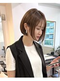 梅田おしゃれボブ