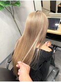 ハイトーンベージュ ロングスタイル