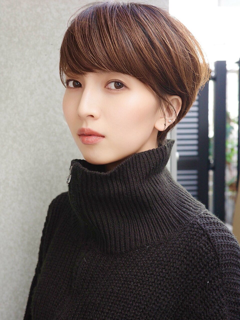 大人マッシュショート／マロンベージュ／30代40代50代：L190942462