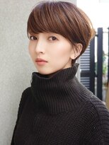 ロビー 表参道(ROBBY) 大人マッシュショート／アプリコットブラウン／30代40代50代