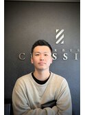 男らしさと爽やかさのフェザーバング