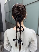 〈Tierra毛利仁美〉変形タイトヘアセット