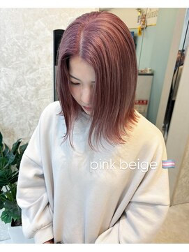 アグ ヘアー ショコラ梅田2号店(Agu hair chocolat) ピンクベージュ