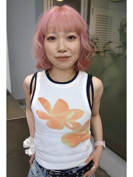 レコ 渋谷(LECO) ベビーホワイトパールピンクハイトーンケアブリーチ