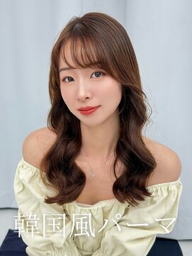 アミー 池袋(Ammy) himeri/韓国風パーマ/コテ巻き風パーマ/レイヤーカット/池袋