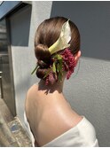 ブライダル洋装ヘアメイクセット 花嫁様向けヘアメイクセット 