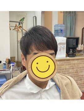 カットプラザ ホソミ スッキリフロントツーブロックスタイル