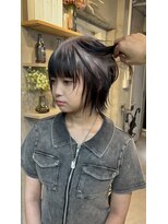 フォート(FORT)&nbsp;ケアブリーチダブルカラー　インナーカラー　ホワイト