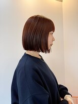 アールファイブ ショウナンダイ(R-5 shonandai)&nbsp;【hitomi/湘南台】ぱつっとボブ/レッドブラウン/暖色ブラウン