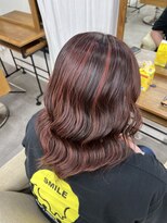 リングバイモアムー(Ring by Moremuu) <Hazuki> レッドハイライト