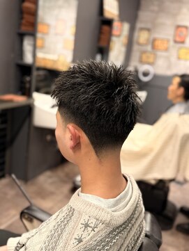 フランクスバーバーリベラルド 横浜(FRANK'S BARBER LIBERALD) MEN’S HAIR/BUZZ CUT/テーパーフェード/スパイキーショート　H