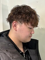 ハノン バイ リンクス 大宮(Hanon by LINKTH)&nbsp;メンズ/メンズパーマ/マッシュ/ツイストパーマ/透明感カラー