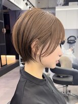 ブレス ヘアデザイン(BLESS hair design)&nbsp;静岡駅ショートボブショートカット顔まわりレイヤーカット韓国風