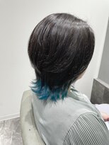 POANA.&nbsp;ターコイズインナーカラー