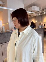 シーン バイ ラッド(SCENE by RAD)&nbsp;レイヤー入りショートボブで小顔魅せ大人可愛い小顔盛り艶感