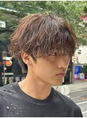 縦落ちパーマツイストスパイラルパーマゆるめシャドウ波巻き
